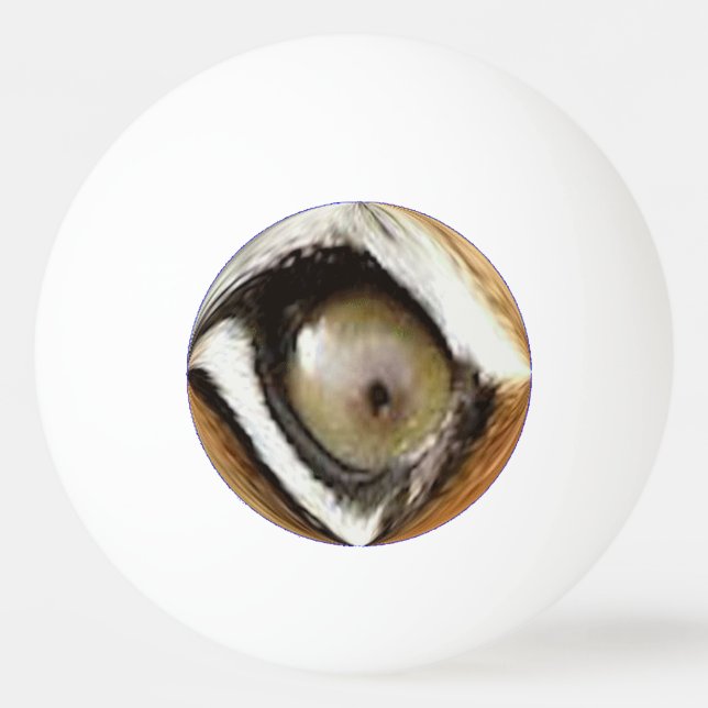 Ping Pong Ball - Tiger's Eye (Back)