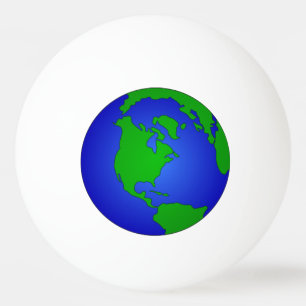 PING PONG BALL - WORLD GLOBE