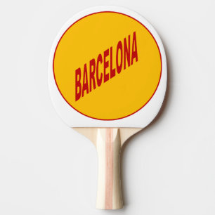 Ping Pong BARCELONA Racket Paddle