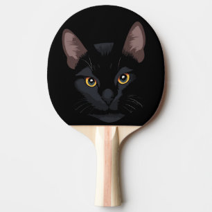 Ping Pong Black Cat Palm in the Dark Paddle