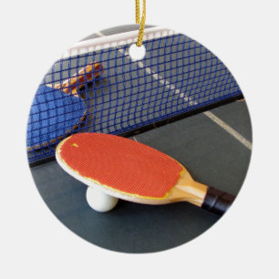 Ping Pong Ceramic Tree Decoration