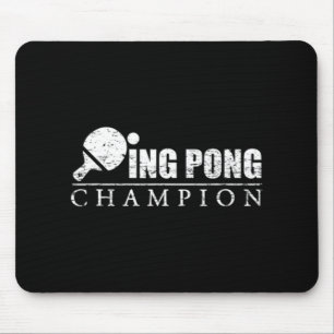 Ping Pong Champion Mouse Pad