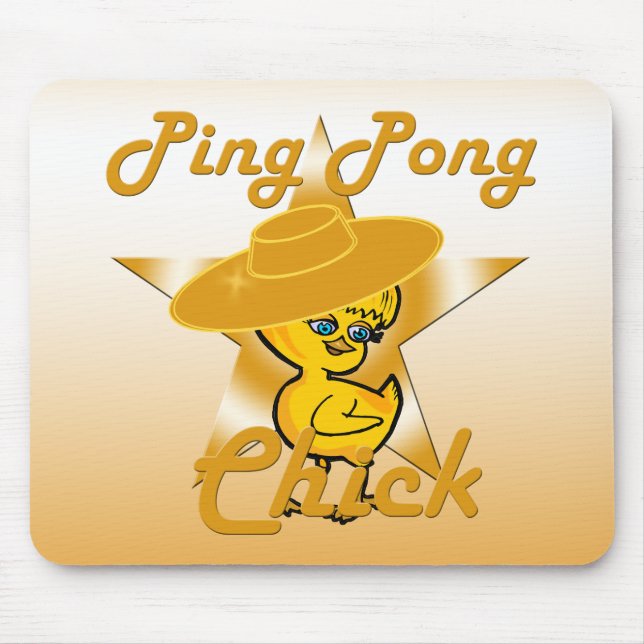 Ping Pong Chick #10 Mouse Pad (Front)