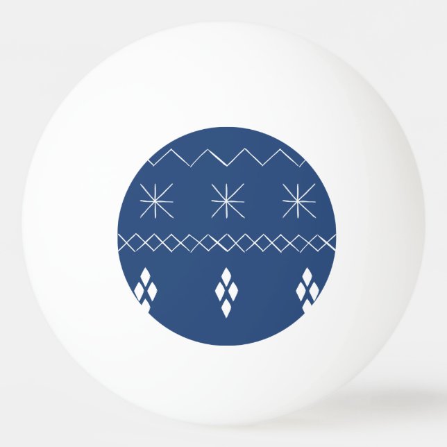 Ping pong Christmas ball (Front)
