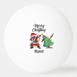 Ping pong Christmas Dabbing Santa Claus Ball