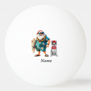 Ping pong Christmas Santa Claus Ball