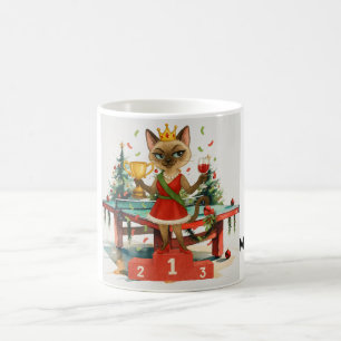 Ping Pong Christmas themed Coffee Mug