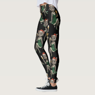 Ping Pong Christmas themed Leggings