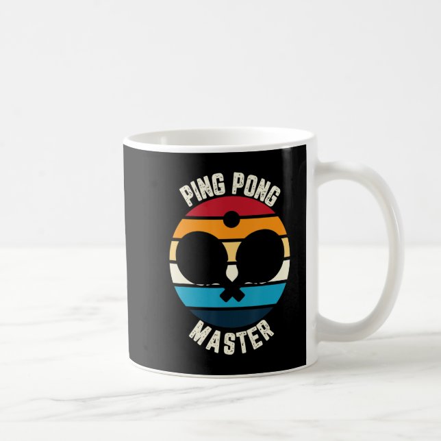 Ping Pong Master Table Tennis  Coffee Mug (Right)