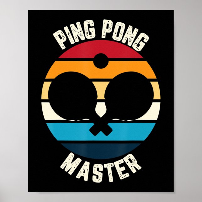 Ping Pong Master Table Tennis  Poster (Front)