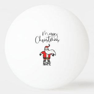 Ping pong Merry Christmas wit Santa Claus  Ping Pong Ball