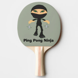 Ping Pong Ninja - Girl Ninja Paddle