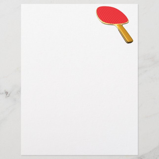 Ping Pong Paddle (Front)