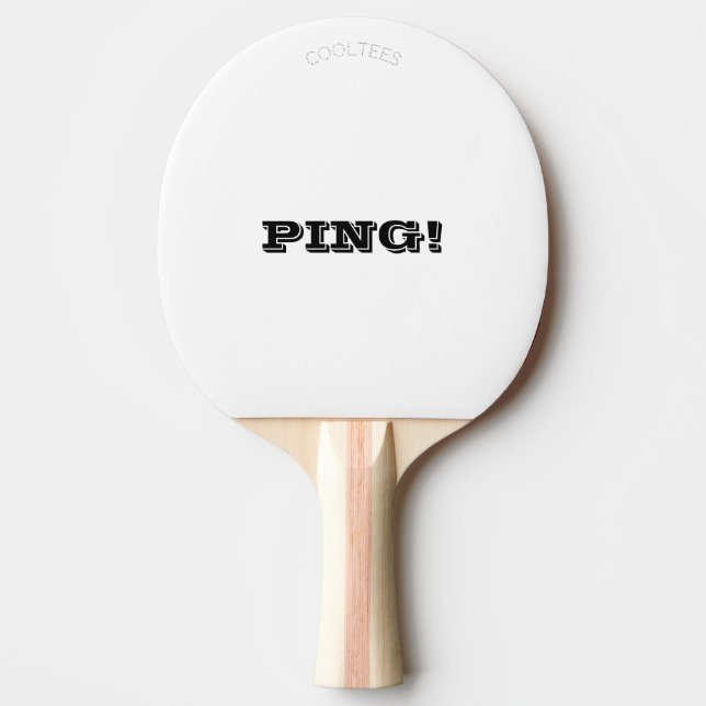 Ping Pong Paddle (Front)