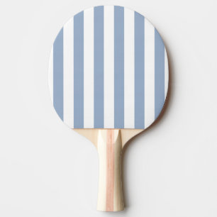 Ping Pong Paddle Blue & White Stripe