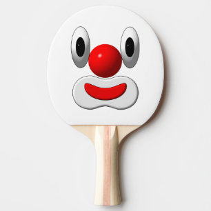 Ping Pong Paddle Clown
