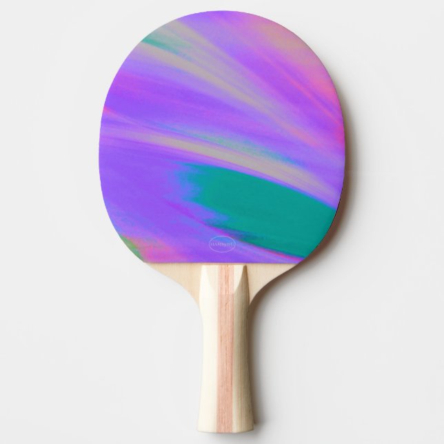 Ping-Pong Paddle - Colour Wave Purple - HAMbyWG (Front)