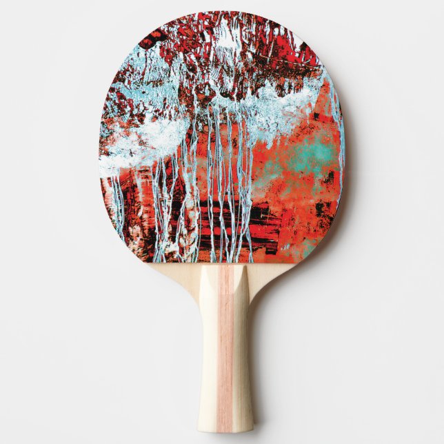 Ping Pong Paddle – Corrosion Pulse (Front)