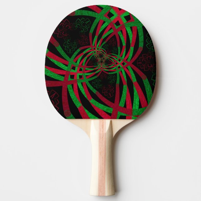Ping pong Paddle created by Jimette Design (Front)