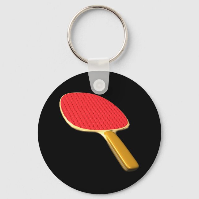 Ping Pong Paddle Key Ring (Front)