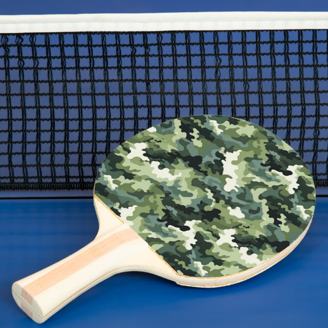 Ping Pong Paddle Military Camo Print (Insitu)