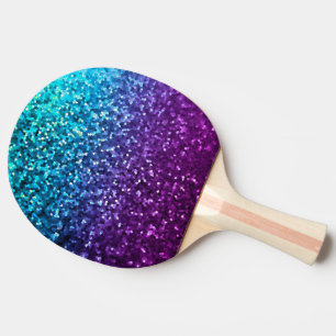 Ping Pong Paddle Mosaic Sparkley Texture