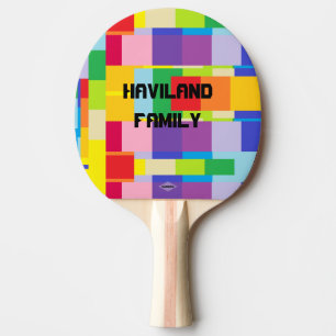 Ping-Pong Paddle - Multi-Colour Match  HAMbyWG