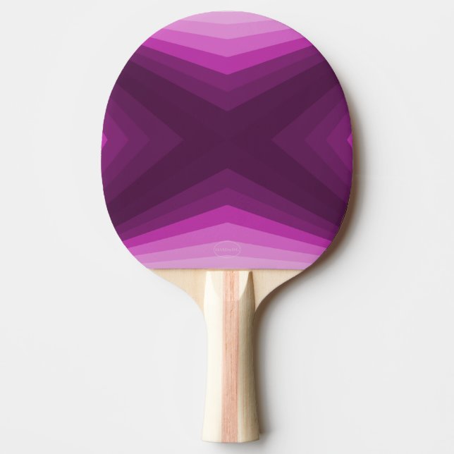 Ping-Pong Paddle - Pink Gradient - HAMbyWG (Front)