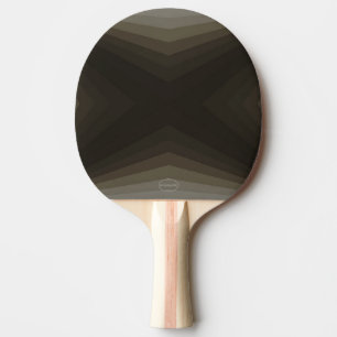 Ping-Pong Paddle - Taupe Brown Gradient - HAMbyWG