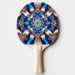 Ping pong paddle with Argentinian Colours