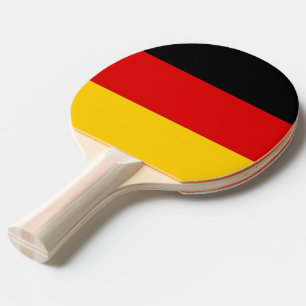 Ping pong paddle with Flag of Germany