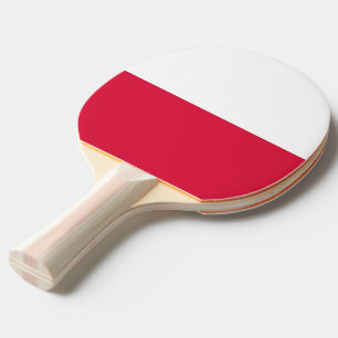 Ping pong paddle with Flag of Poland