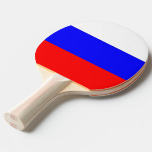 Ping pong paddle with Flag of Russia