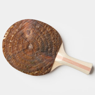 Ping Pong Paddle wooden pattern natural style gift