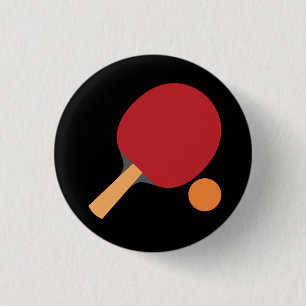 Ping Pong Paddles Funny Table Tennis Sports Long 3 Cm Round Badge