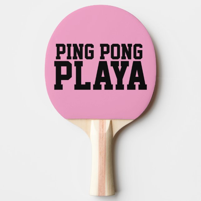 PING PONG PLAYA PINK PADDLES (Front)