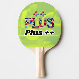 Ping Pong Plus ++ Palas Ping Pong Paddle