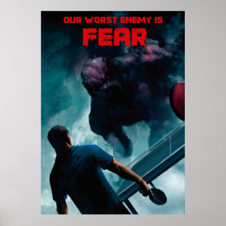 Ping Pong Posters: Fear Poster