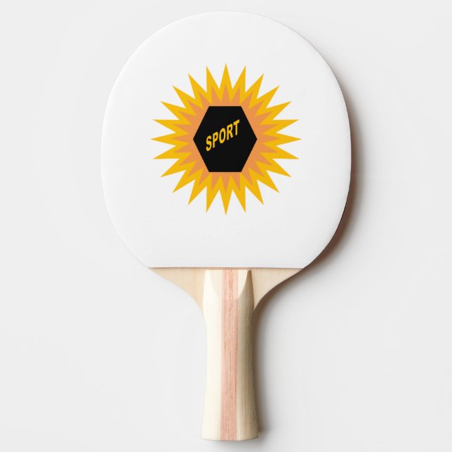 Ping Pong SOLEIL SPORT Racket Paddle (Front)
