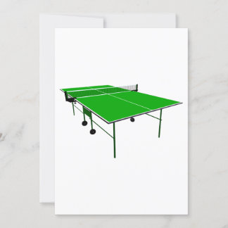 Ping Pong Table Invitation