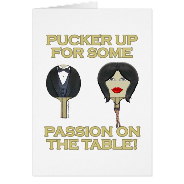 Ping Pong Table Passion (Front)