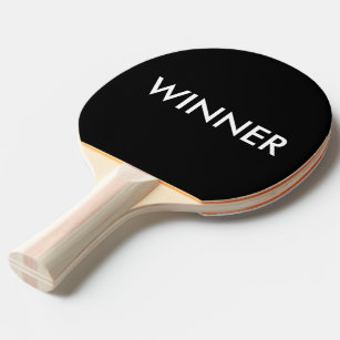 Ping Pong, Table Tennis Black and White, Winner Ping Pong Paddle