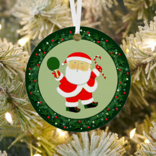Ping-pong Table Tennis Christmas Metal Tree Decoration