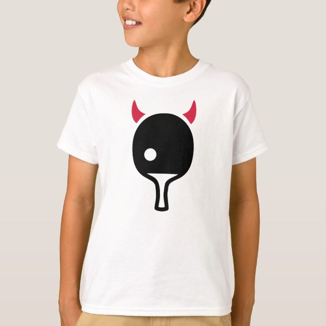 Ping Pong table tennis Devil T-Shirt (Front)