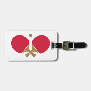 Ping Pong table tennis Luggage Tag
