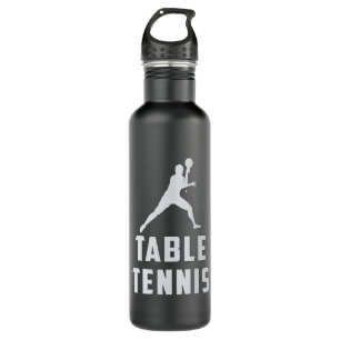 Ping Pong Table Tennis Paddle Player Funny Gift 710 Ml Water Bottle