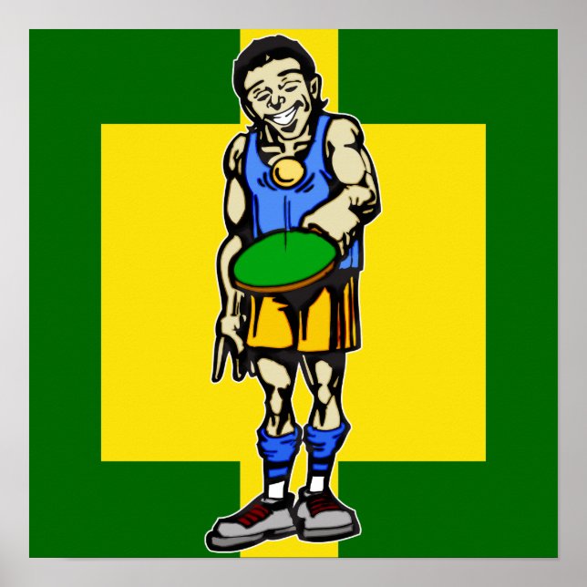 Ping Pong Table Tennis Poster (Front)