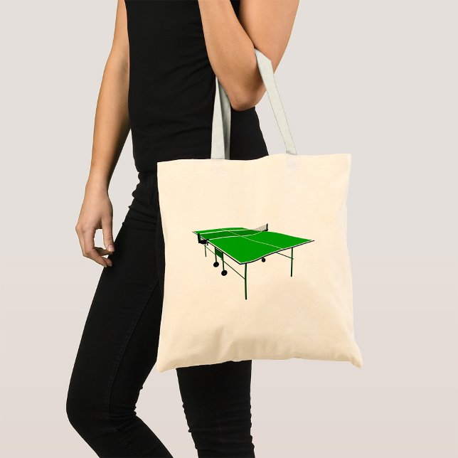 Ping Pong Table Tote Bag (Creator Uploaded)