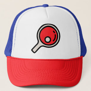 ping-pong trucker hat
