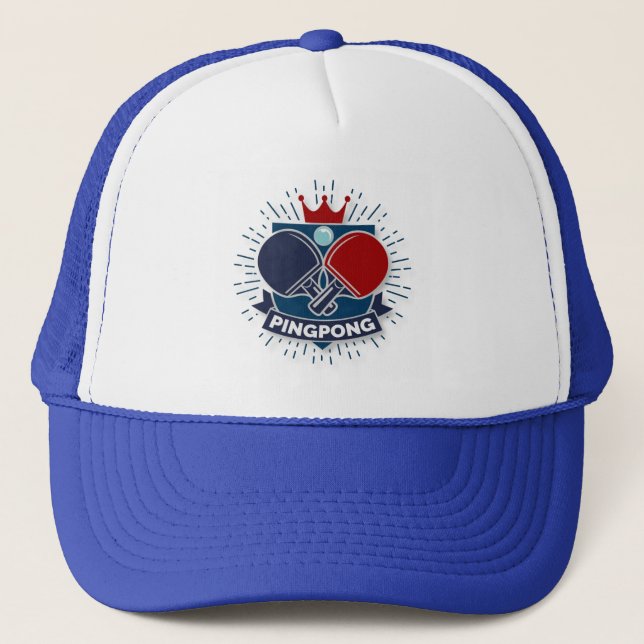 Ping Pong Trucker Hat (Front)